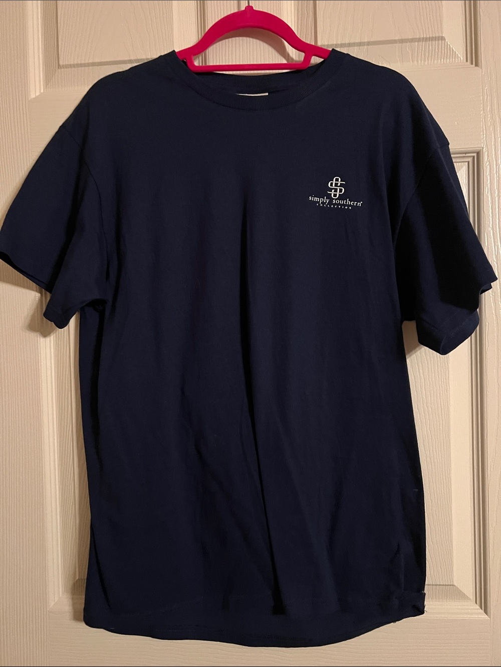 Simply Southern Navy Short Sleeve Logo Tee
